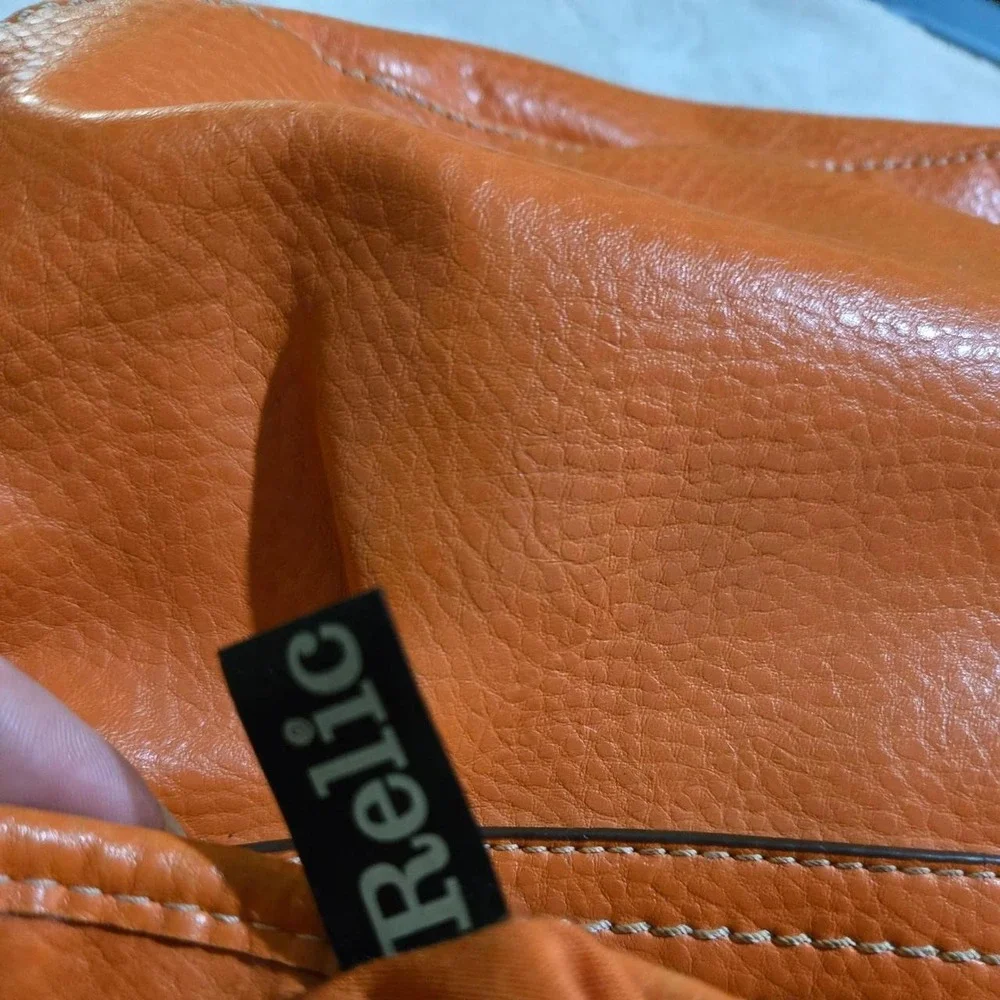 Orange RELIC purse